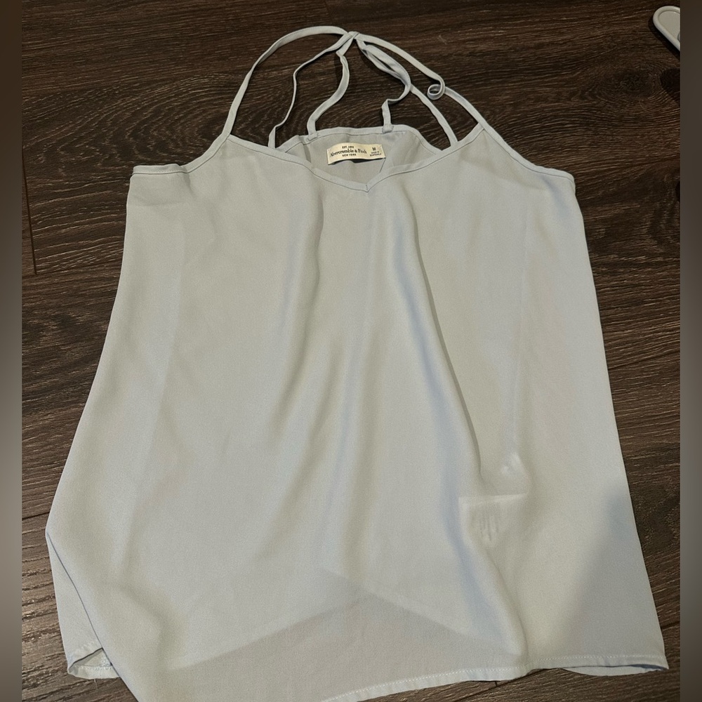 Light Blue Spaghetti Strap Top from Abercrombie